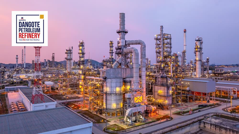 Own a stake in Dangote Petroleum Refinery